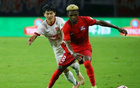 韋世豪進(jìn)球，成都蓉城大勝梅州客家4-0